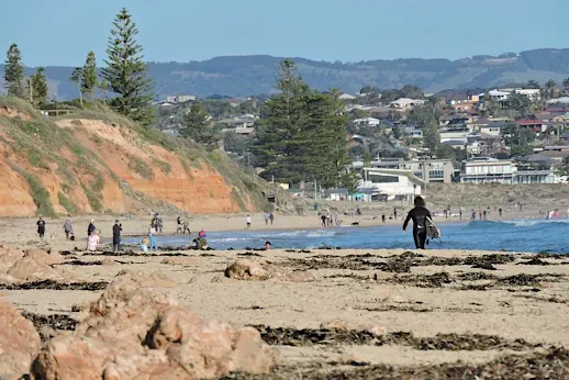 image depicting Friendship Connect group at the beach