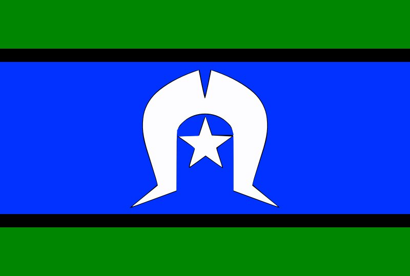 image of torres strait islanders flag